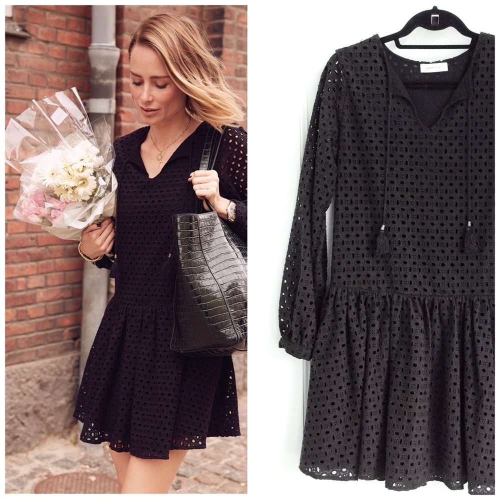 Anine Bing black dress